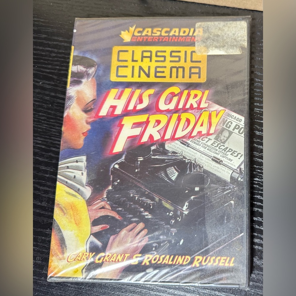 Classic Cinema 'His Girl Friday' DVD